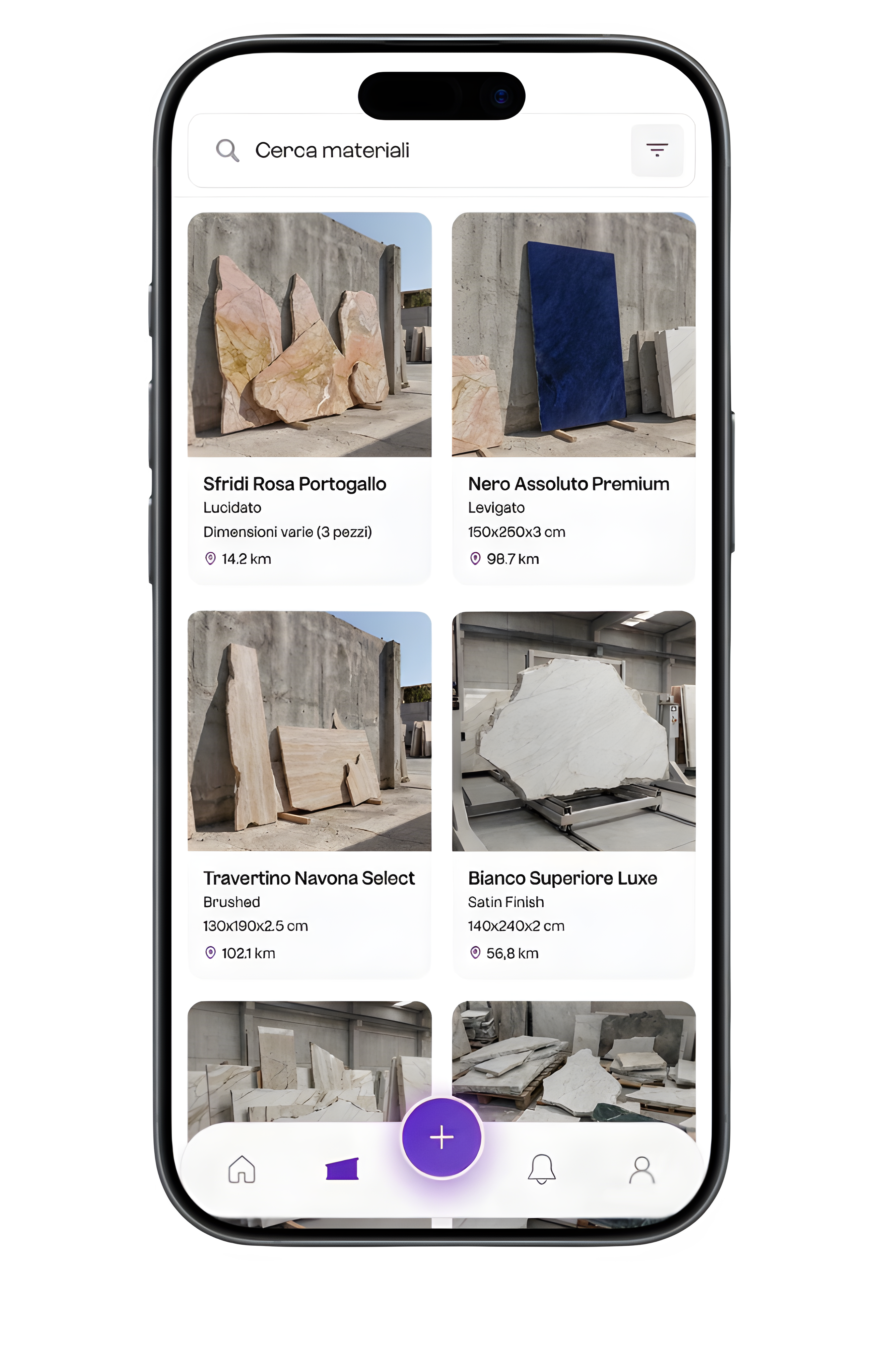Piattaforma ResellStone per la gestione e scambio di materiali lapidei